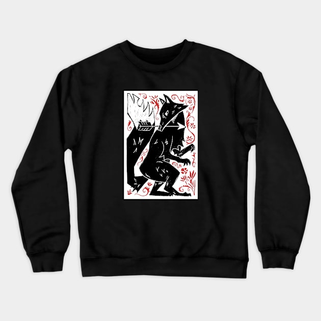 Sly Fox Crewneck Sweatshirt by Ben's Design Store